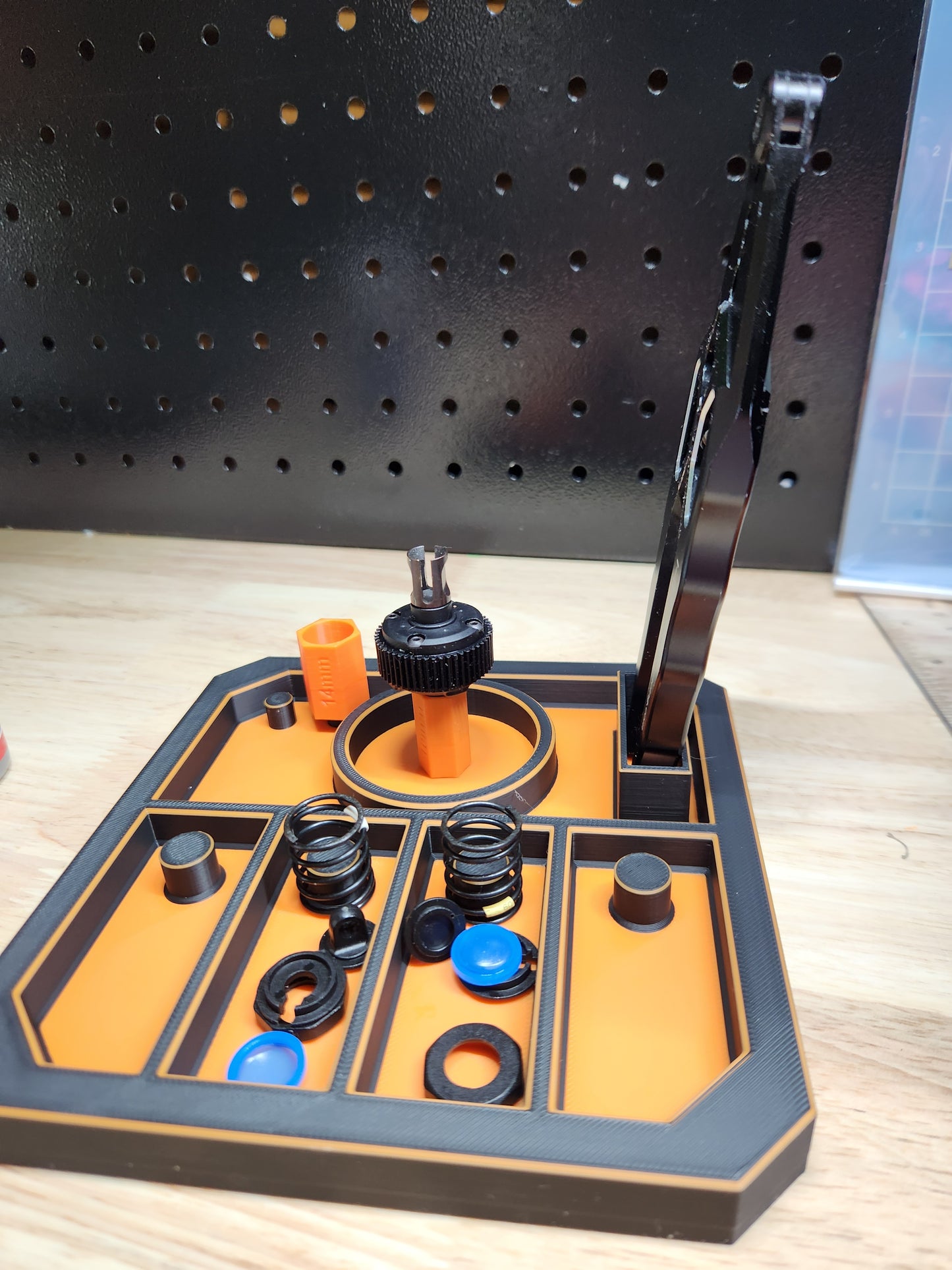 RC Touring Car Shock Rebuild Station- Fits in Hudy Shock Vacuum Everty Hobbies