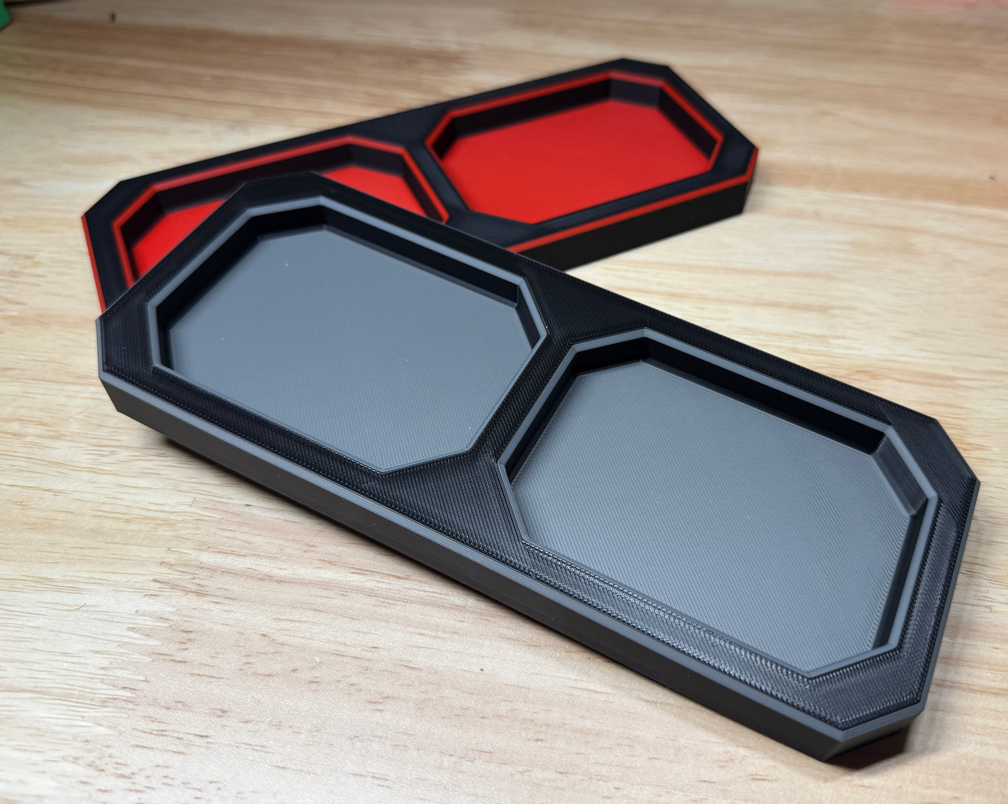 RC Parts Dual Tray - Sleek, Portable Organizer for Small Parts Everty Hobbies