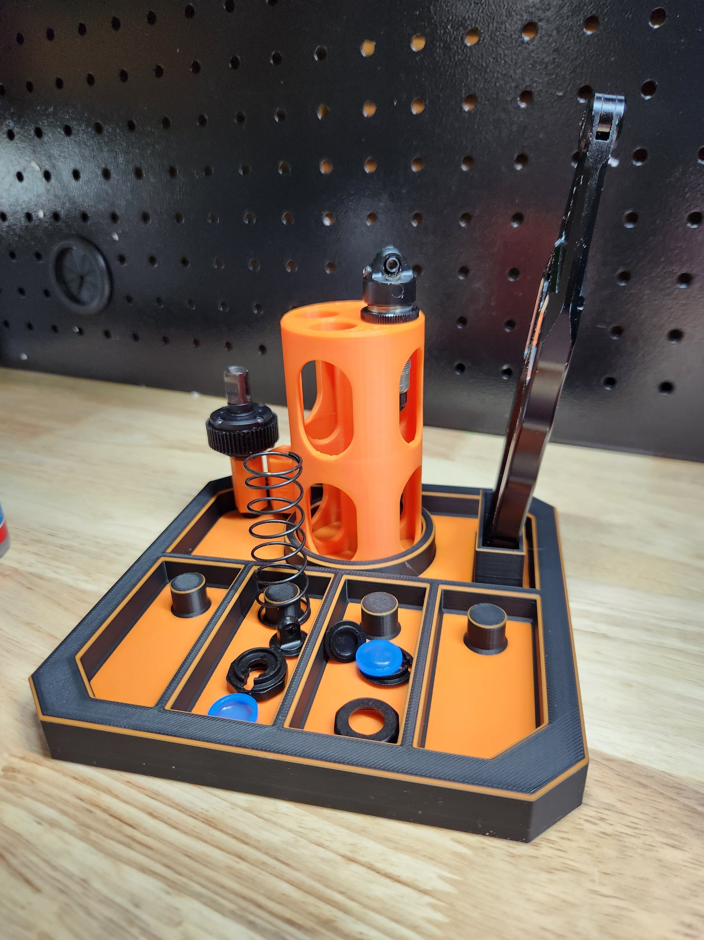 RC Touring Car Shock Rebuild Station- Fits in Hudy Shock Vacuum Everty Hobbies