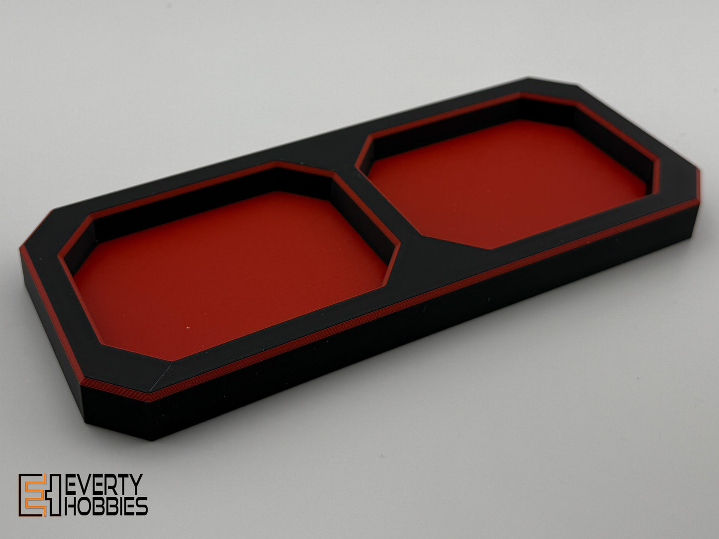 RC Parts Dual Tray - Sleek, Portable Organizer for Small Parts