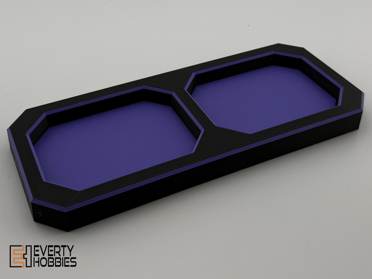 RC Parts Dual Tray - Sleek, Portable Organizer for Small Parts