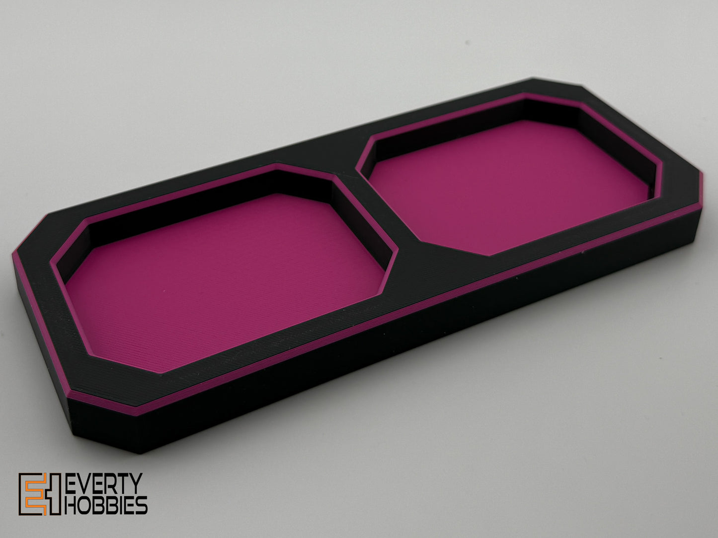 RC Parts Dual Tray - Sleek, Portable Organizer for Small Parts