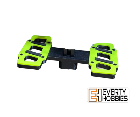 RC Mini Z Micro Car Dual Shelf- T-Slot Interface - Fits 1:28 Scale Mini Z, GL Racing, Micro T/B Everty Hobbies