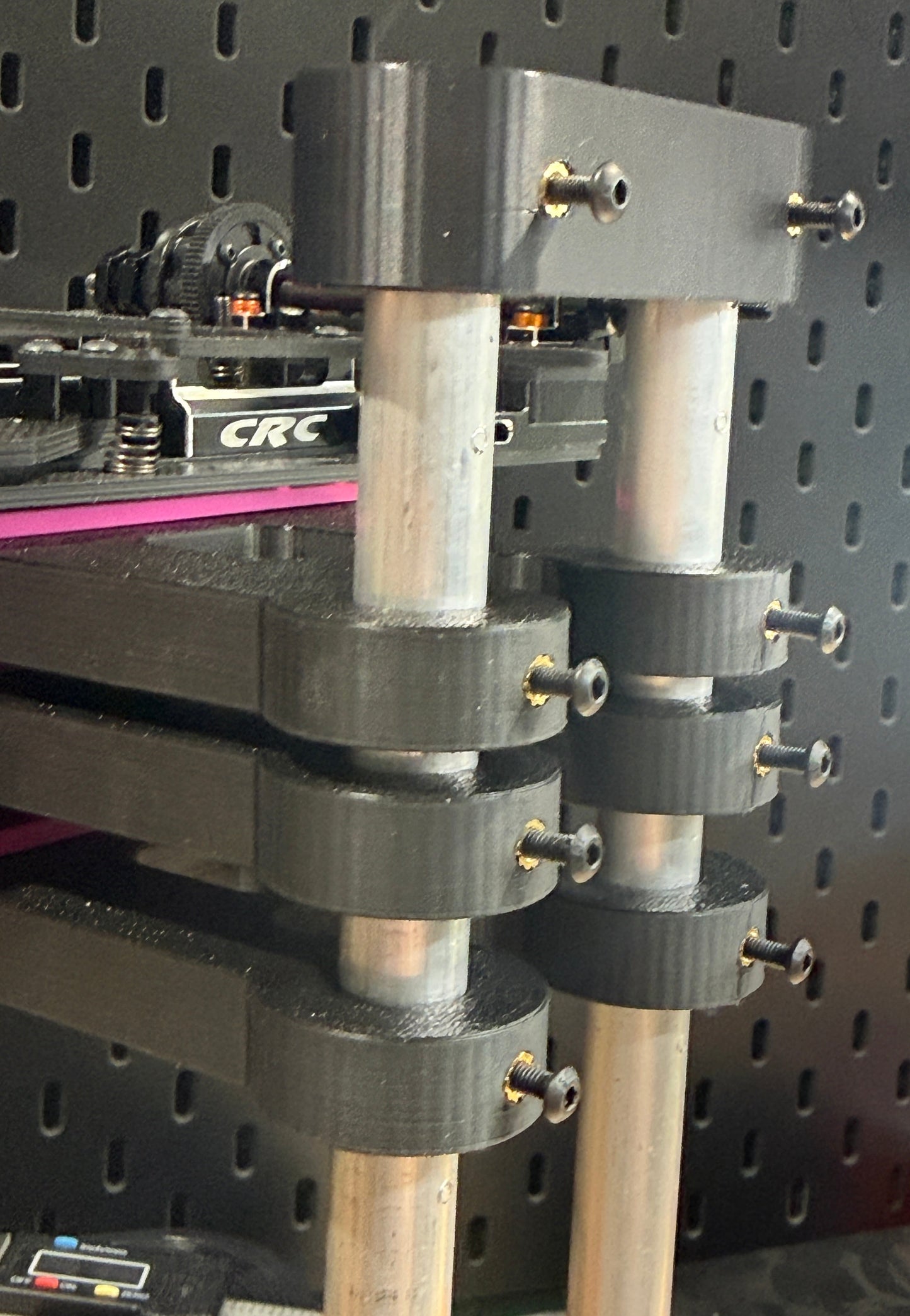 RC Car Stand: 3 Tier Vertical Stand for 1/18 to 1/10 Scale Vehicles Everty Hobbies