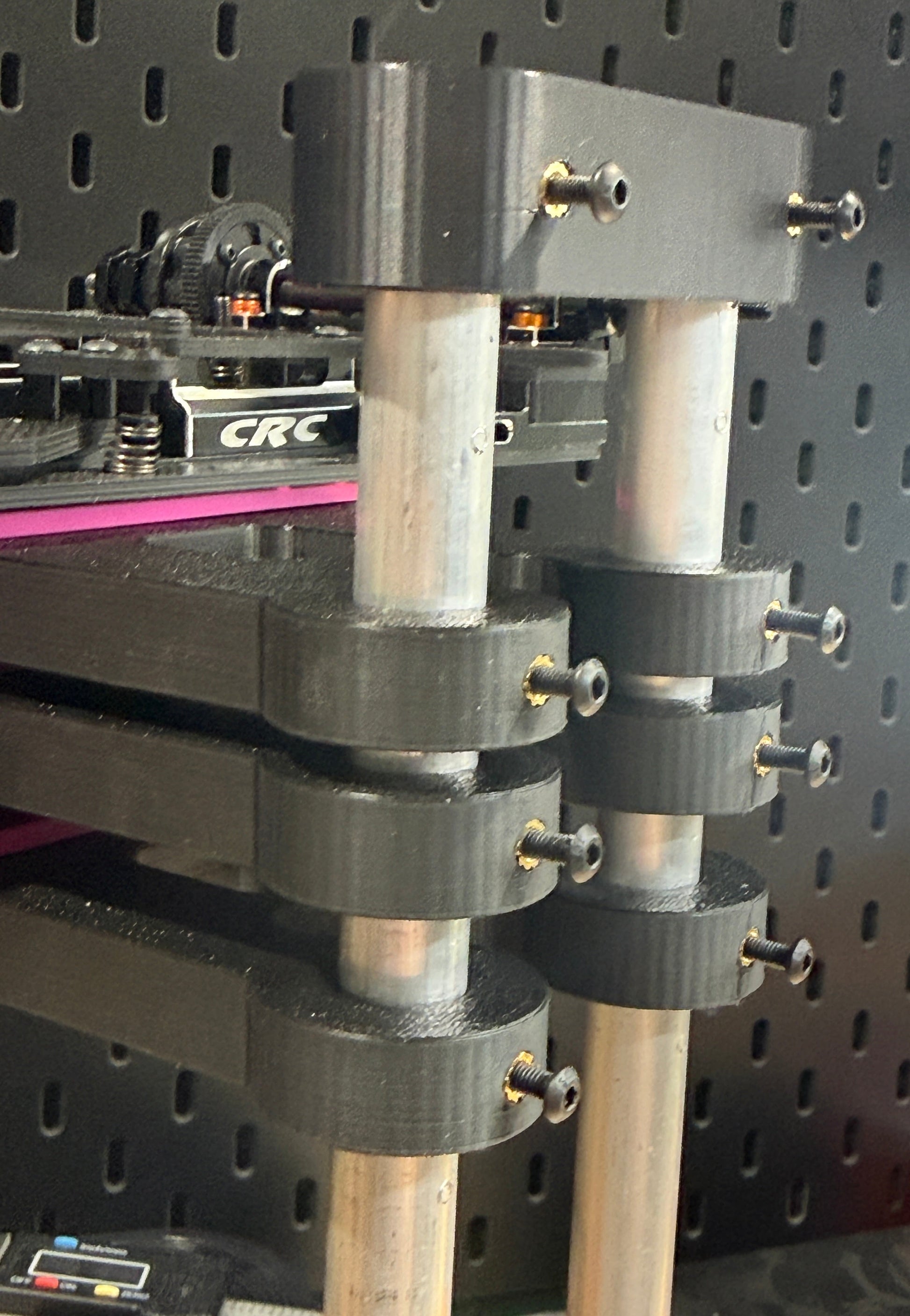 RC Car Stand: 3 Tier Vertical Stand for 1/18 to 1/10 Scale Vehicles Everty Hobbies