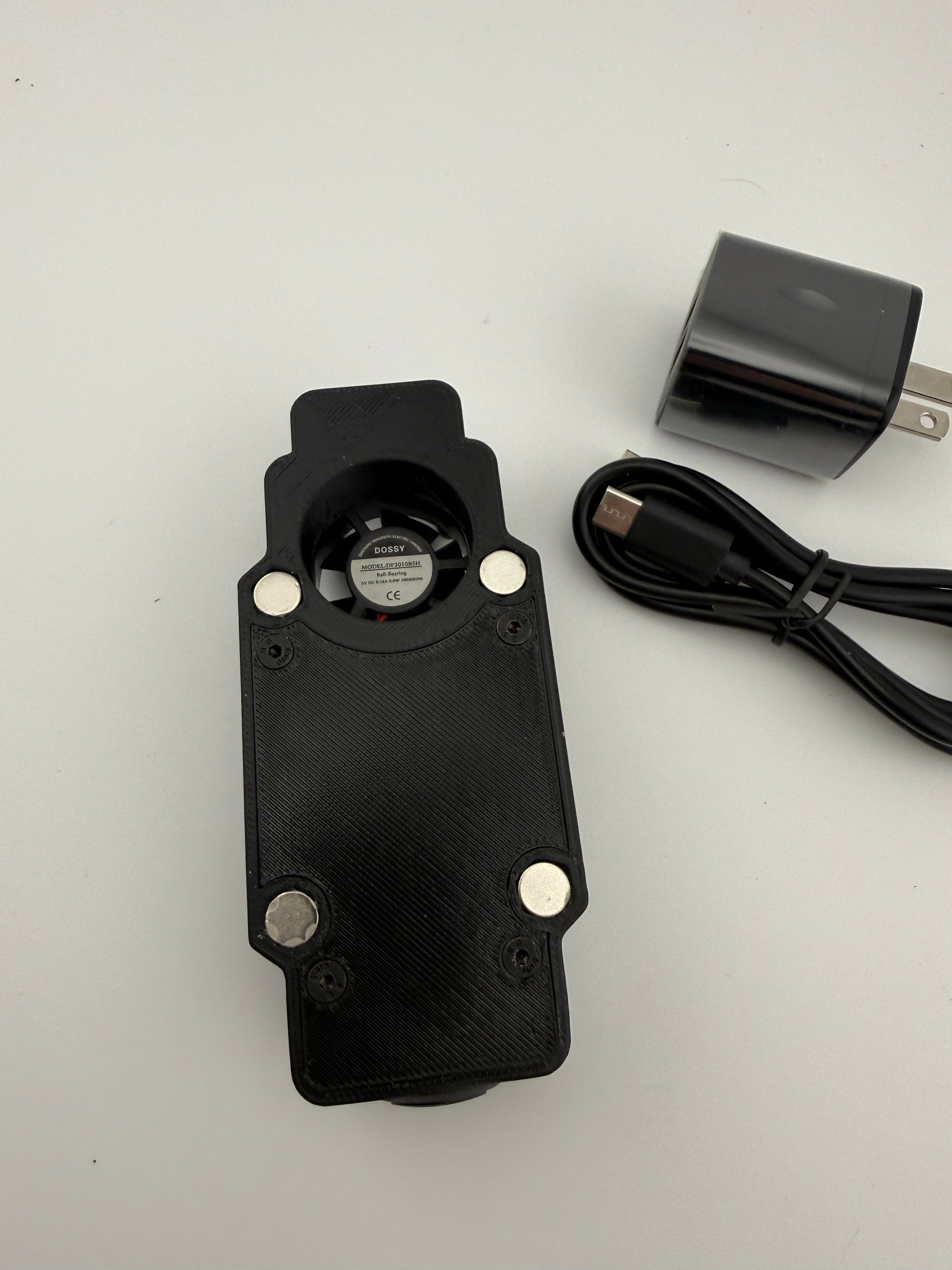 Mini-Z RC Cooling Fan for Pit Stand | USB-C Powered | Fits Everty Hobbies 1:28 Mini-Z Car Stands Everty Hobbies